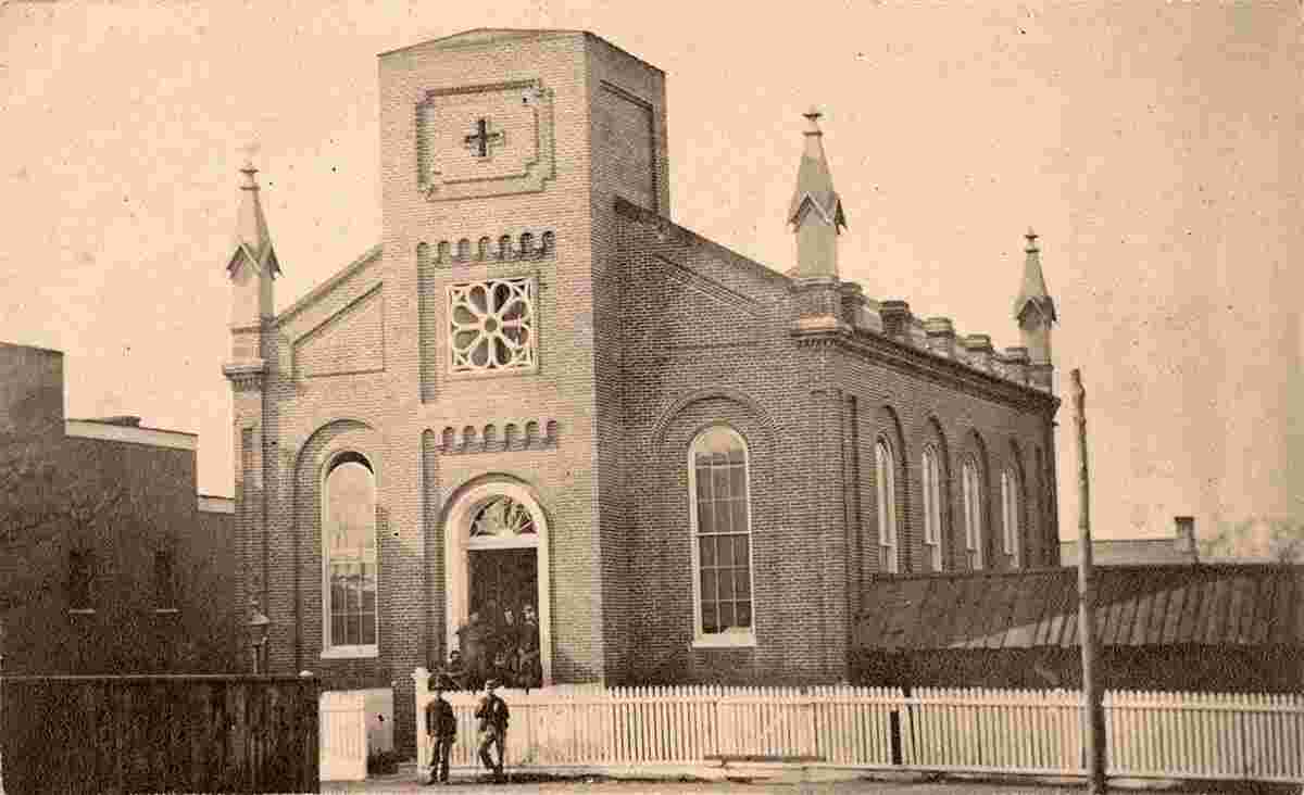 Alexandria. Grace Church General Hospital, South Patrick Street, 1863