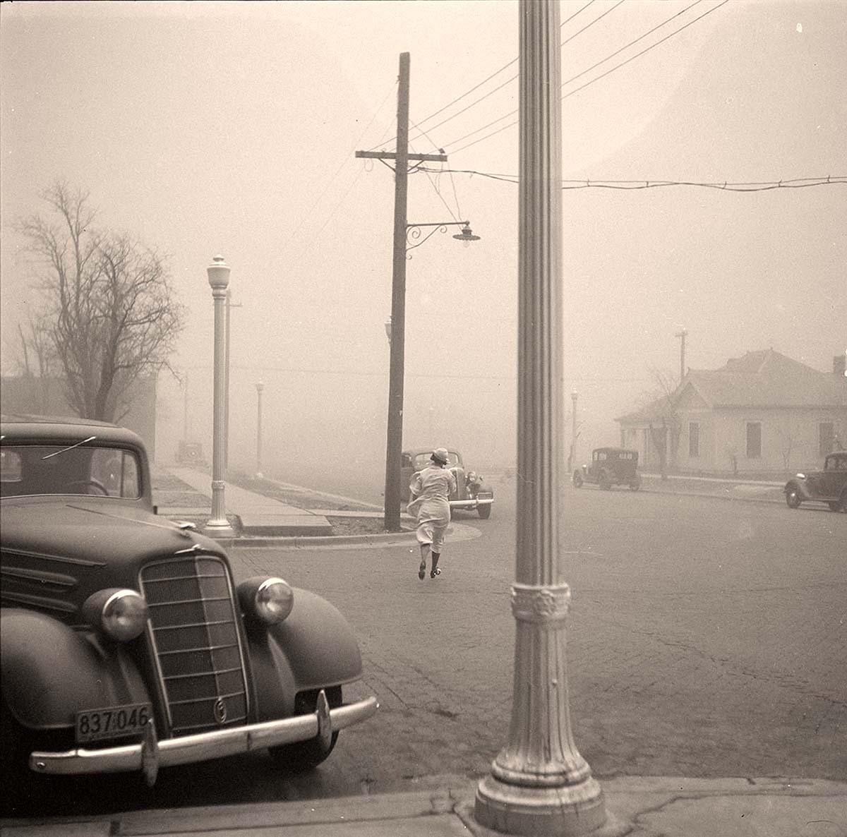 Amarillo. Dust storm, 1936