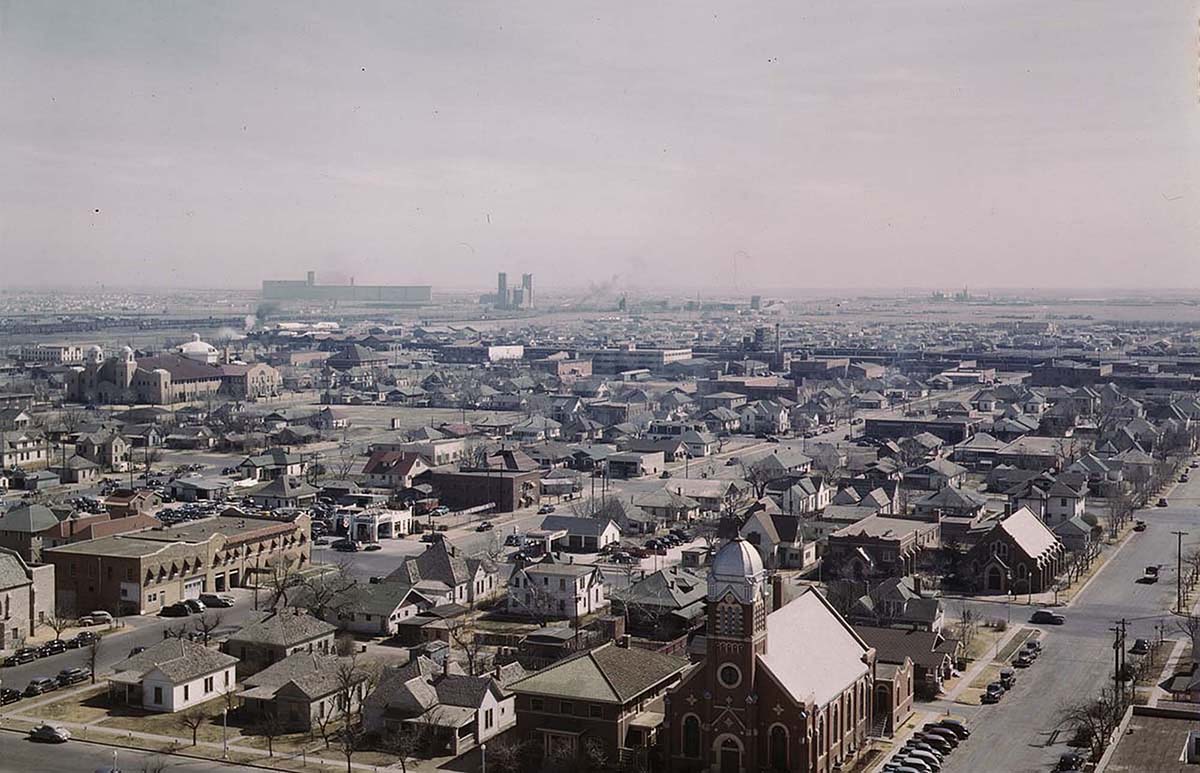 Amarillo. General view, 1943
