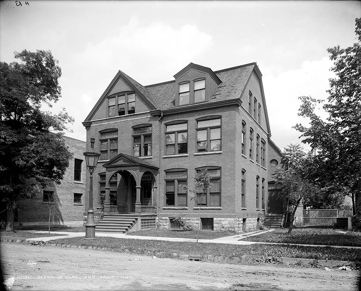 Ann Arbor. School of music, between 1900 and 1910