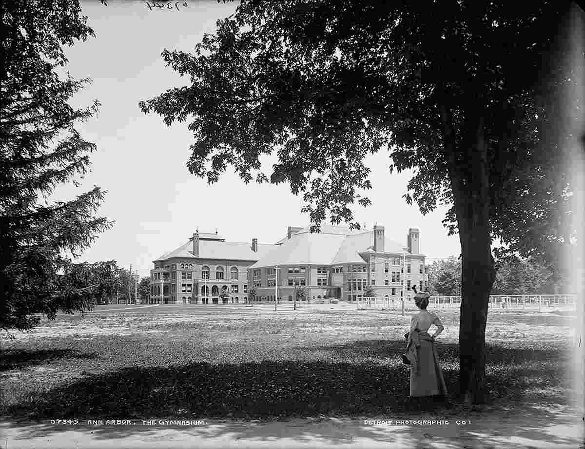 Ann Arbor. University of Michigan, Gymnasium, between 1880 and 1900