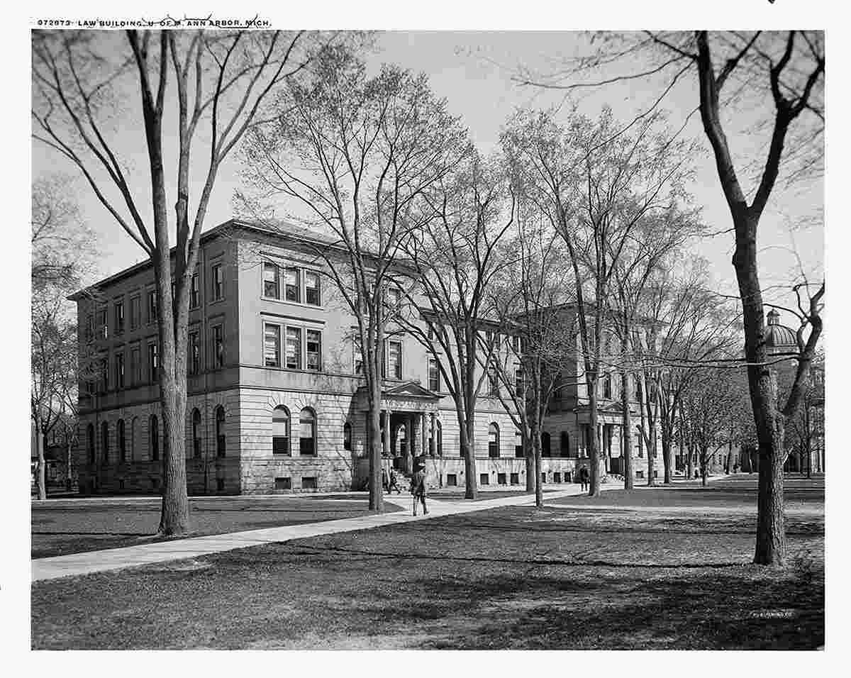 Ann Arbor. University of Michigan, Law Building, between 1910 and 1920