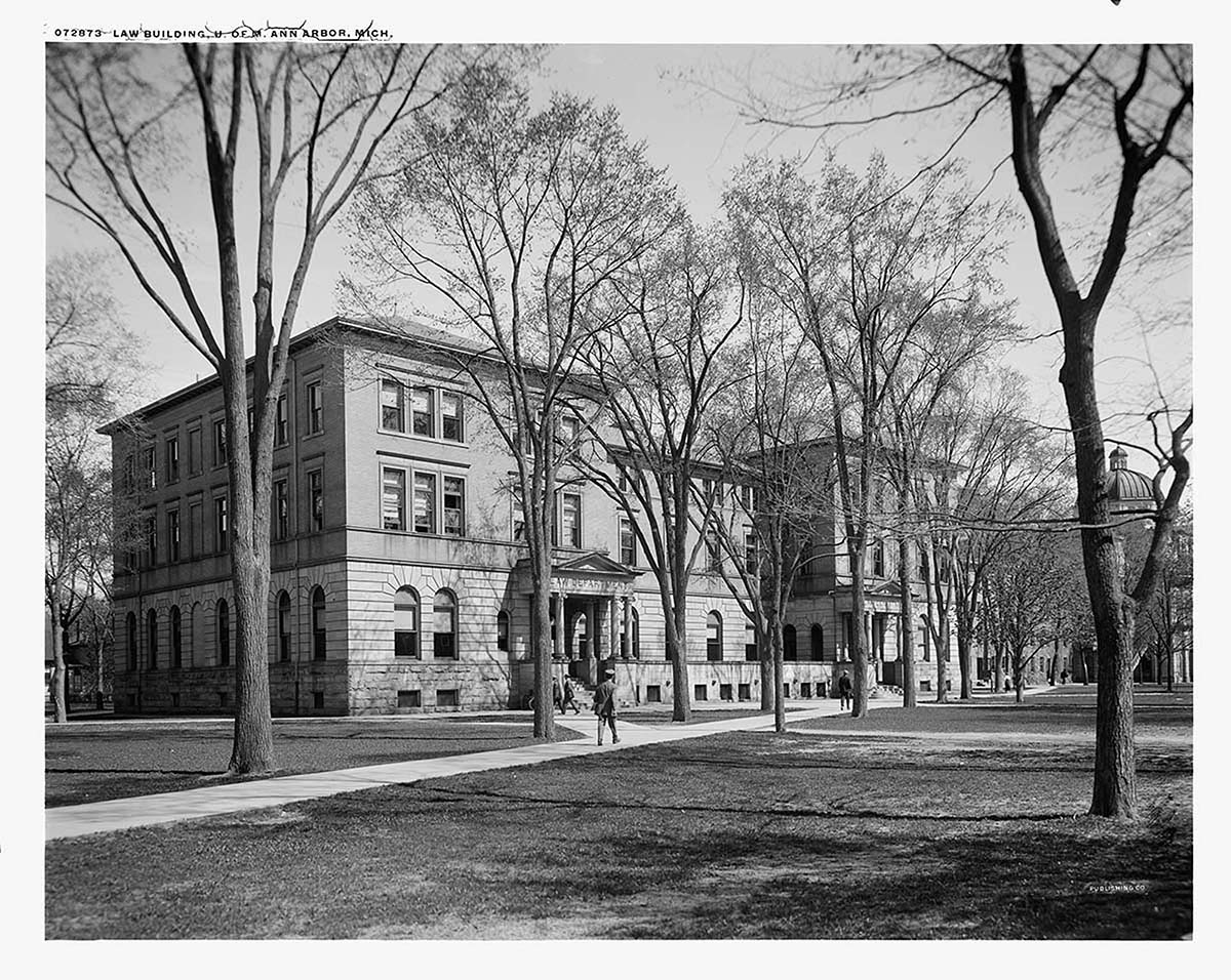 Ann Arbor. University of Michigan, Law Building, between 1910 and 1920