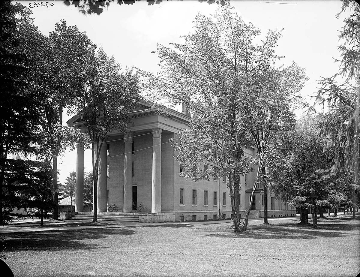 Ann Arbor. University of Michigan, Medical Building, between 1880 and 1900