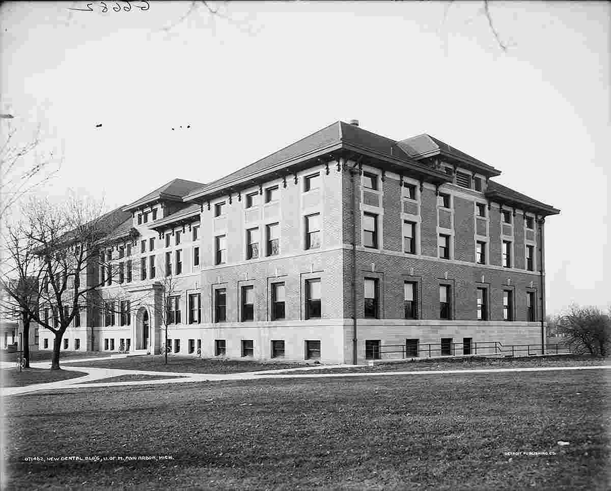 Ann Arbor. University of Michigan, New dental building, between 1900 and 1910