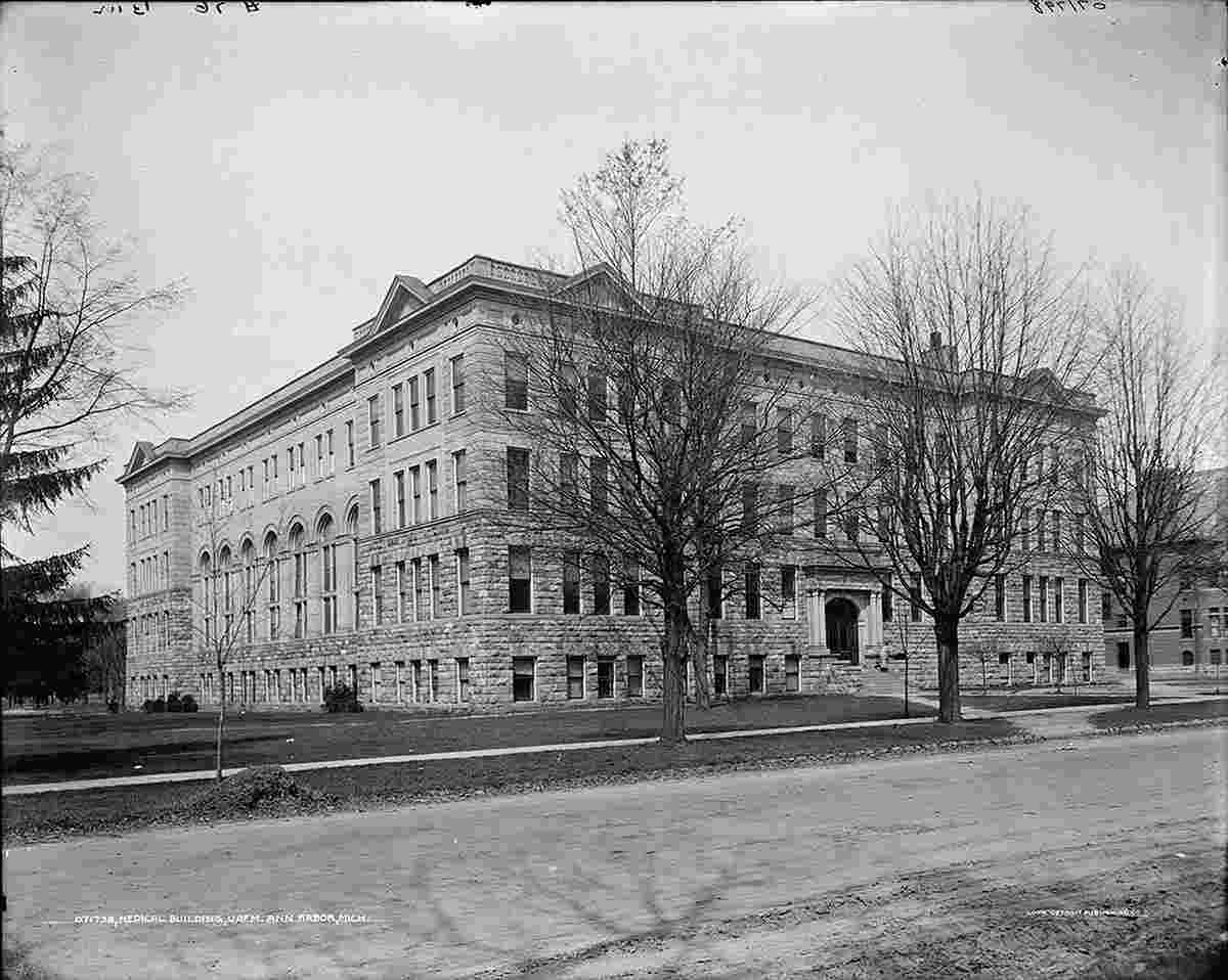 Ann Arbor. University of Michigan, New medical building, between 1905 and 1915