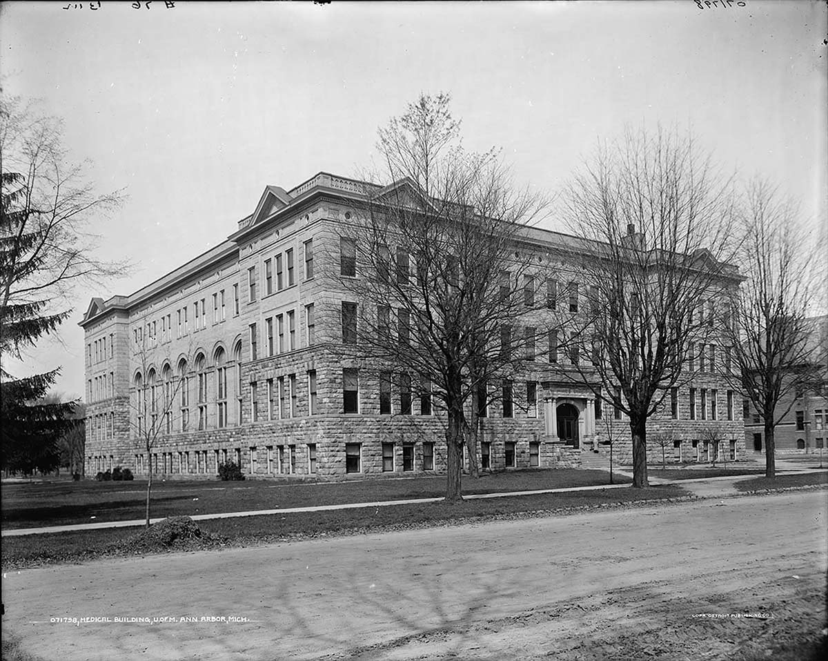 Ann Arbor. University of Michigan, New medical building, between 1905 and 1915