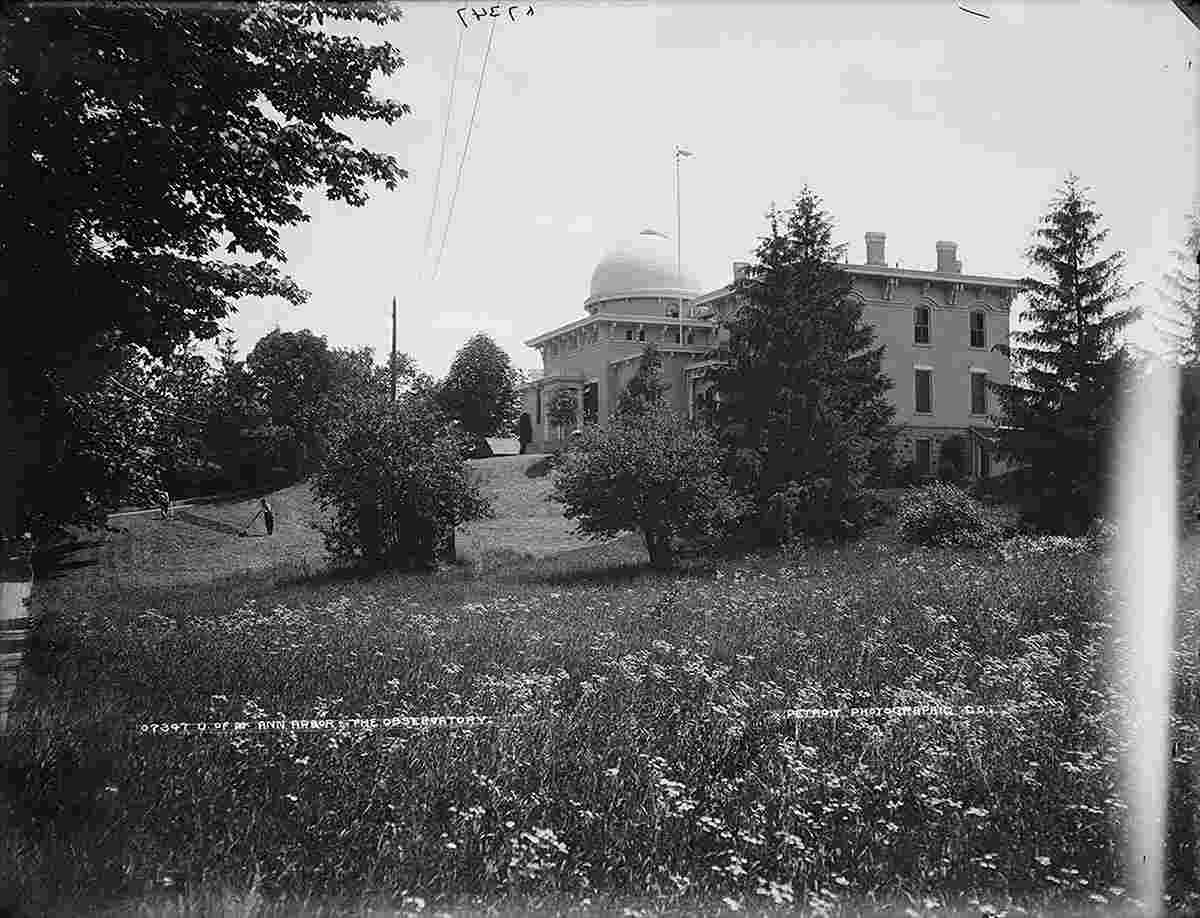 Ann Arbor. University of Michigan, Observatory, between 1880 and 1900