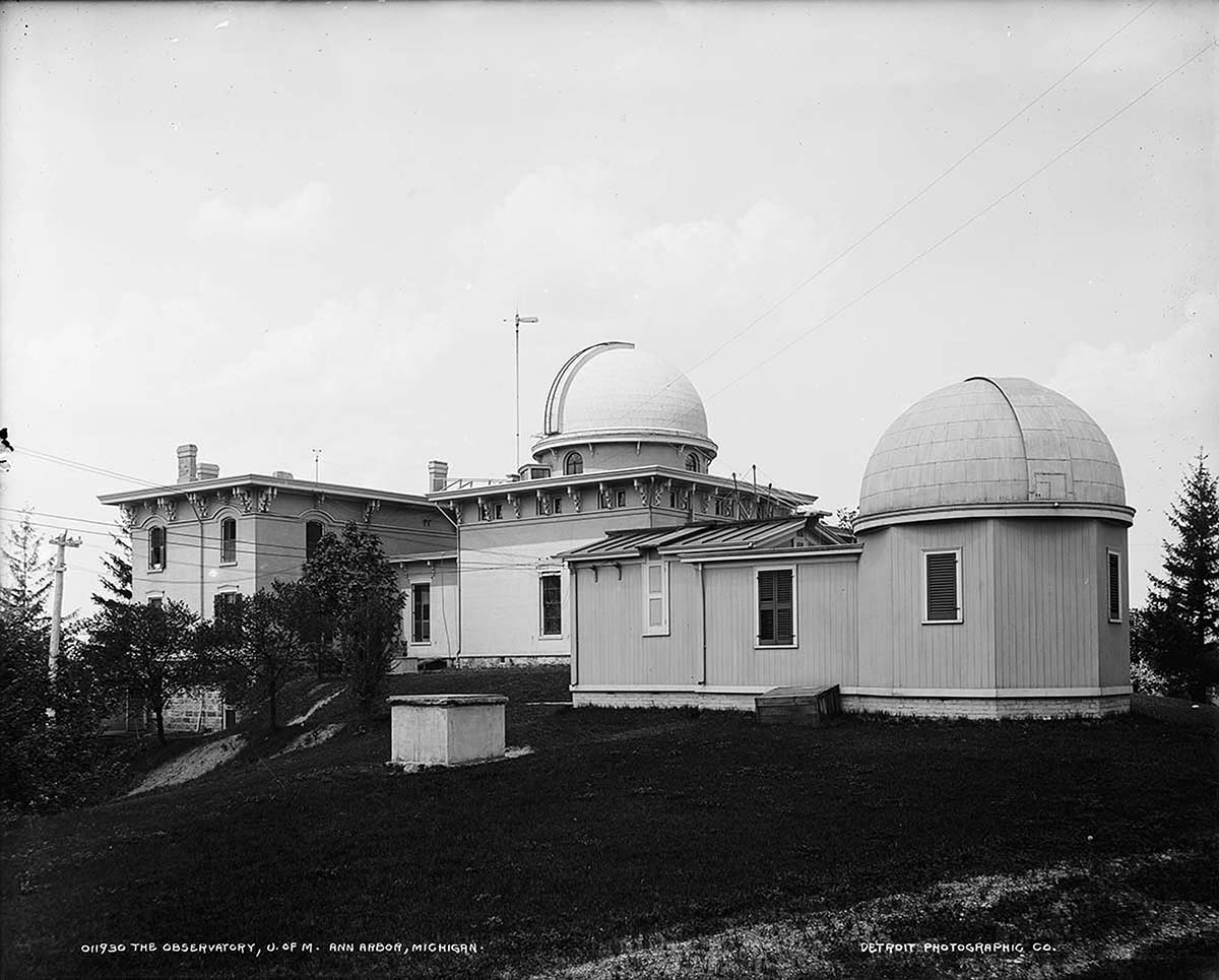 Ann Arbor. University of Michigan, Observatory, between 1880 and 1901