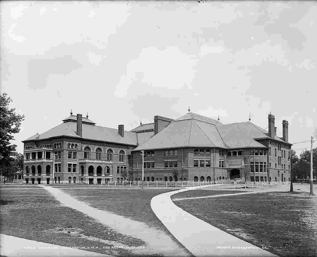 Ann Arbor. University of Michigan, Waterman Gymnasium, between 1880 and 1901