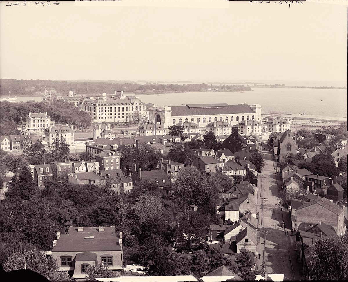 Annapolis. City and harbor, 1906