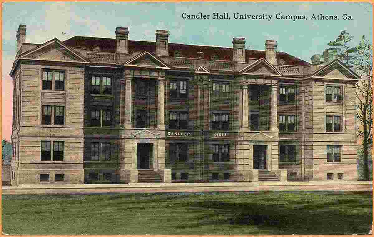 Athens. University of Georgia, Candler Hall