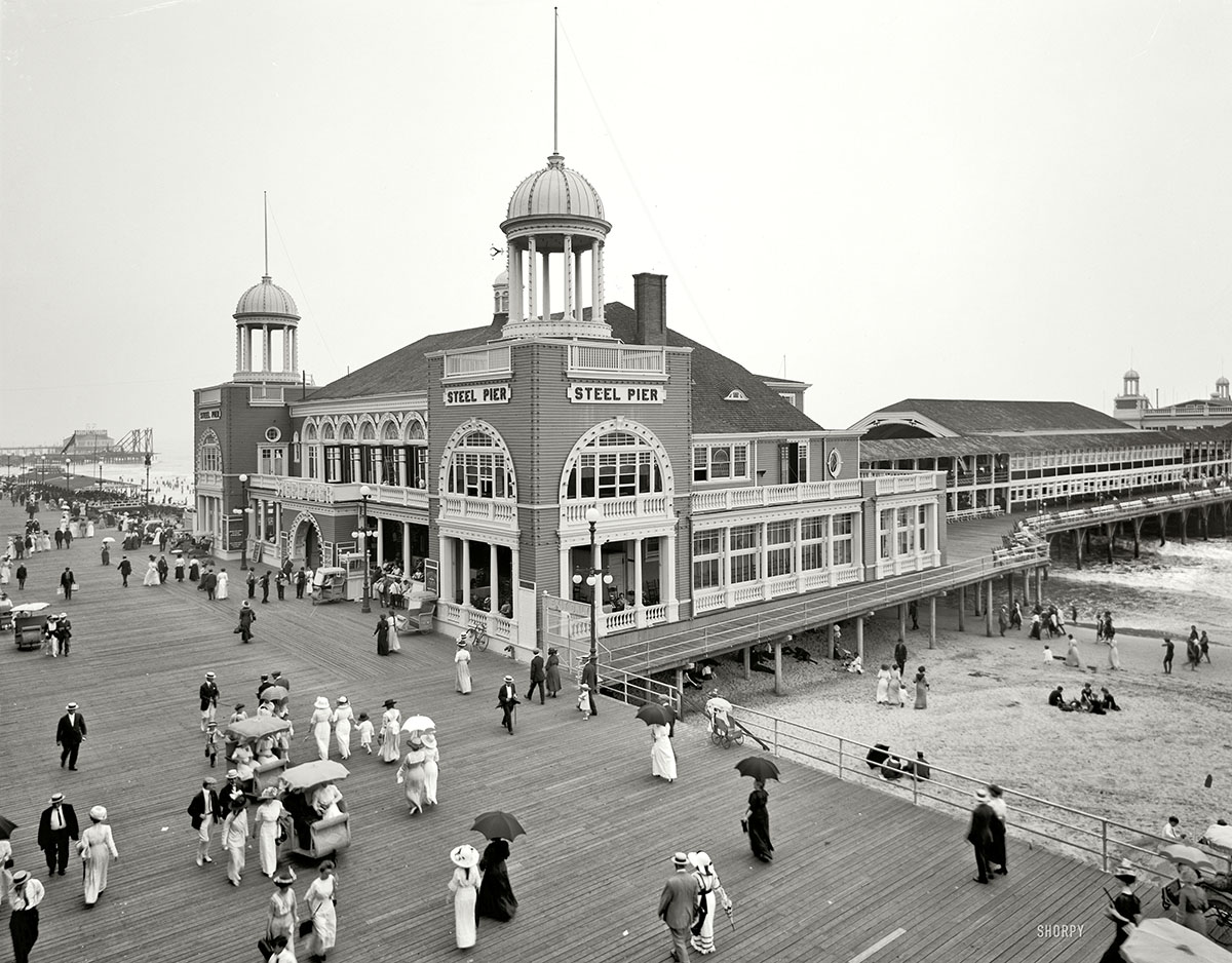 Atlantic City. Jersey Shore, 1910