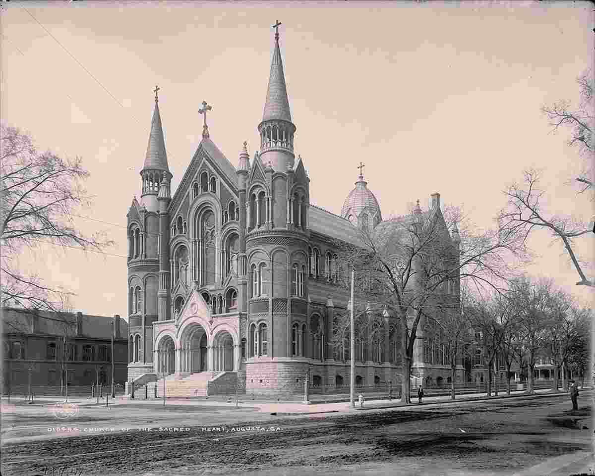 Augusta. Church of the Sacred Heart, 1905