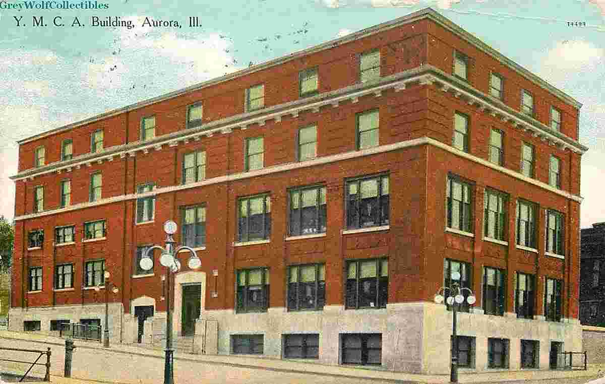 Aurora. Young Men's Christian Association Building, 1910