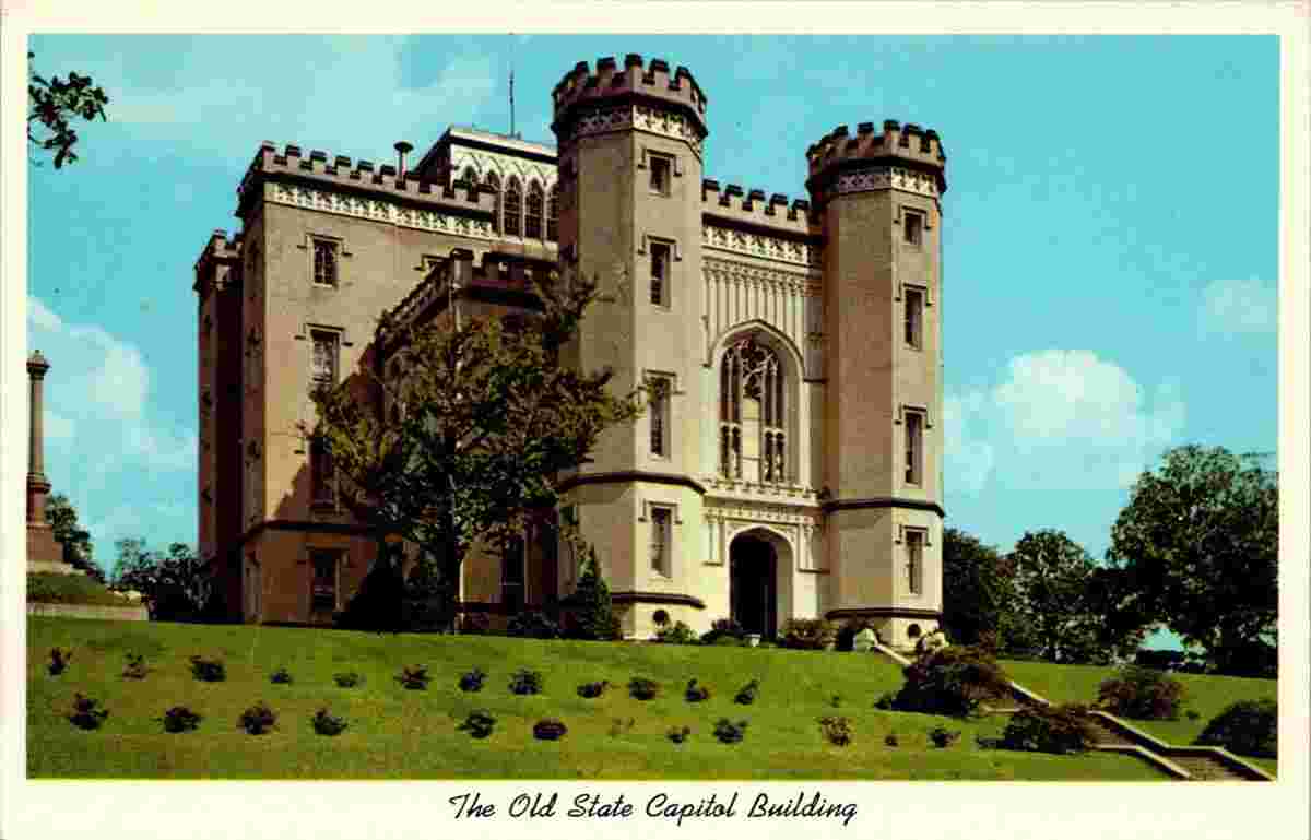 Baton Rouge. Old State Capitol Building