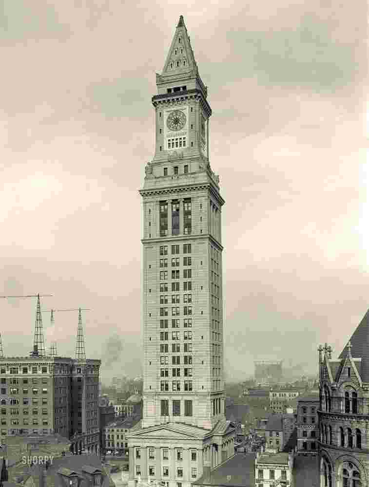 Boston. Custom House tower, 1915