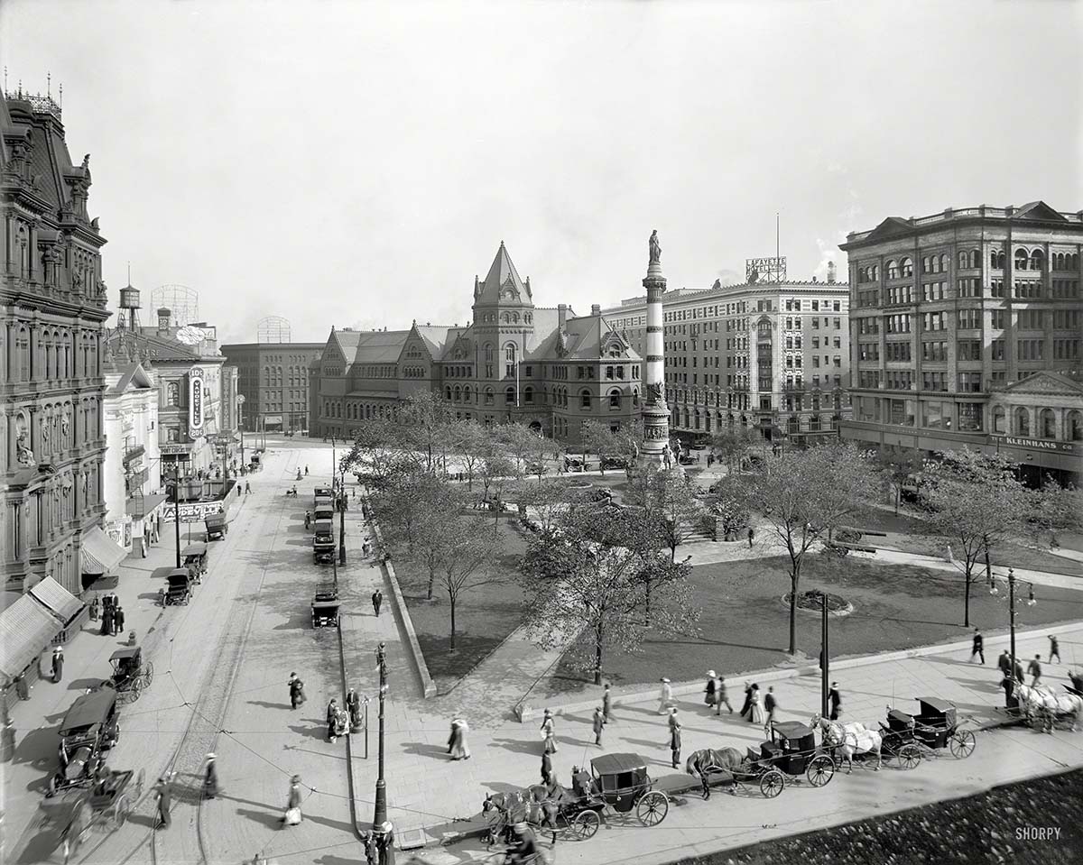 Buffalo. Lafayette Square, circa 1911