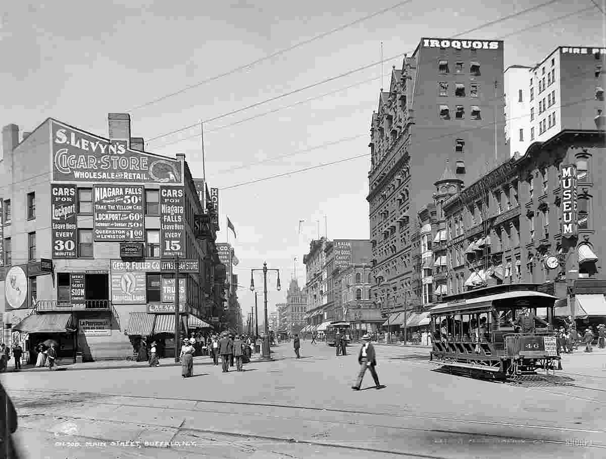 Buffalo. Main Street, circa 1900