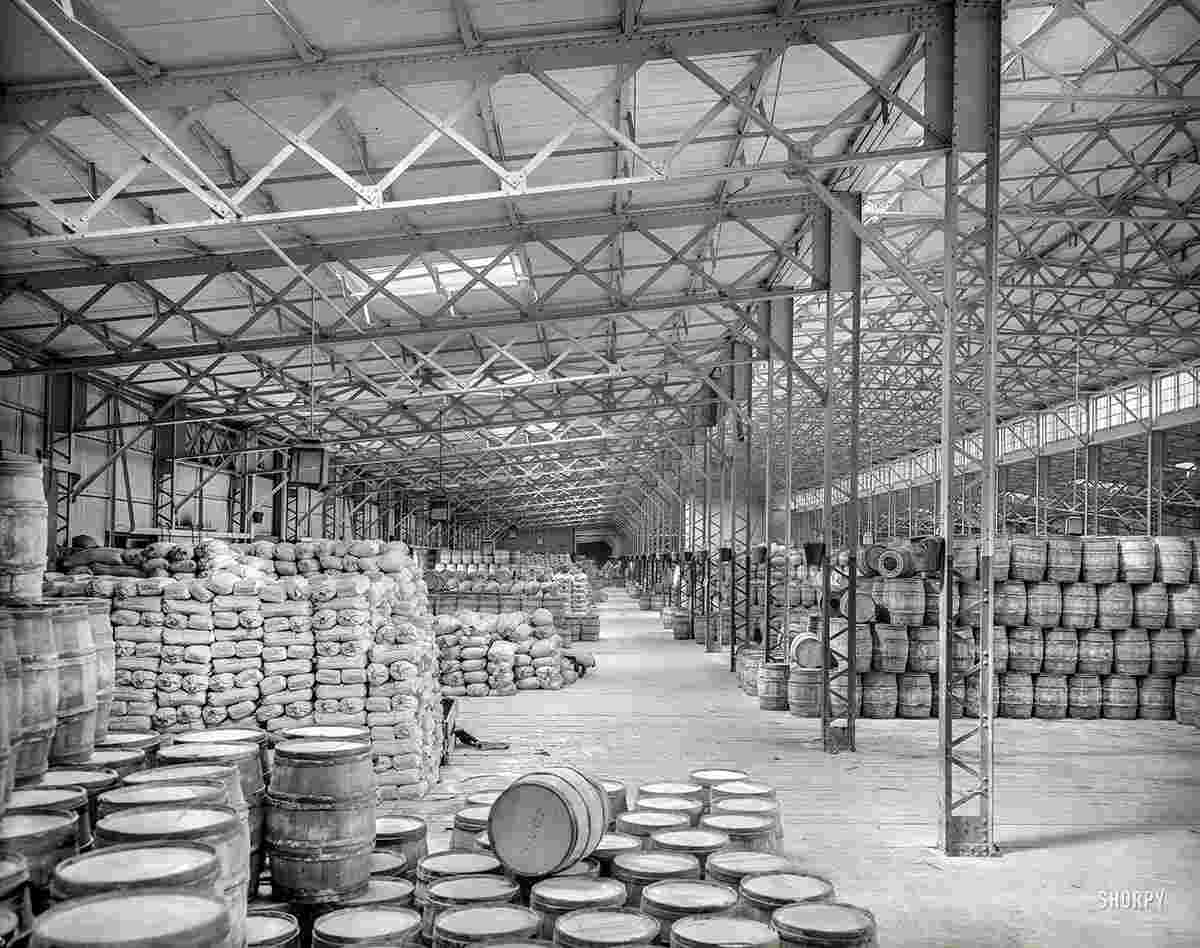 Buffalo. New York Central freight sheds, circa 1900
