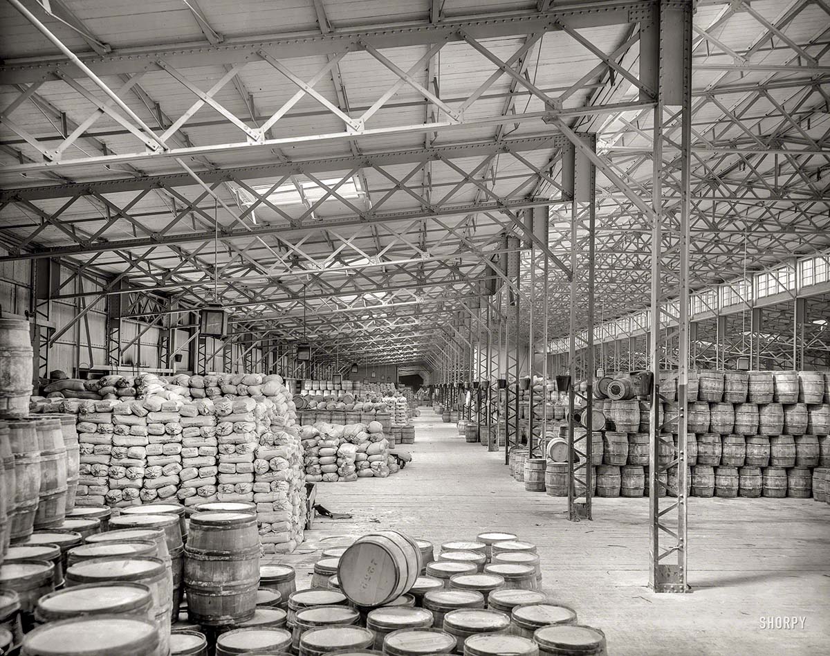 Buffalo. New York Central freight sheds, circa 1900