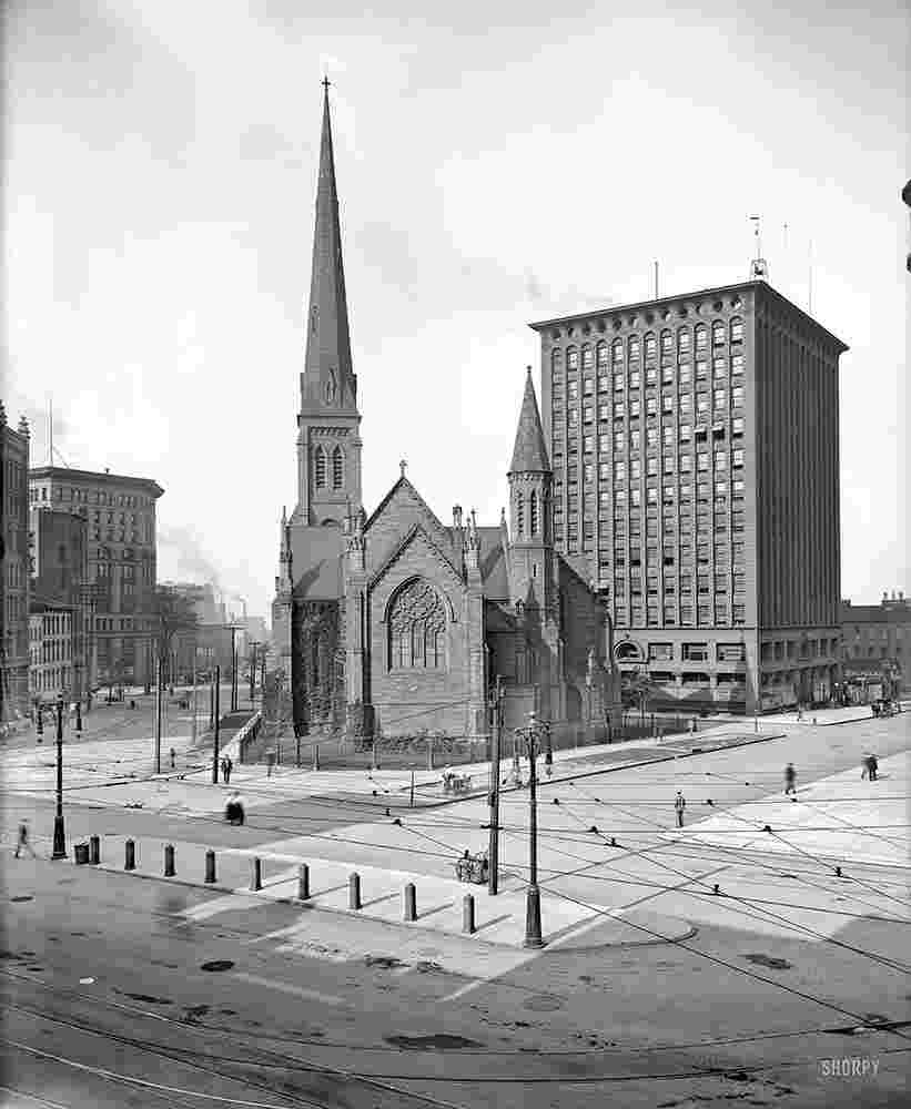 Buffalo. Saint Paul's Cathedral, Episcopal, circa 1900