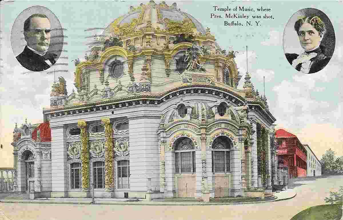 Buffalo. Temple of Music, where President McKinley was shot, 1911