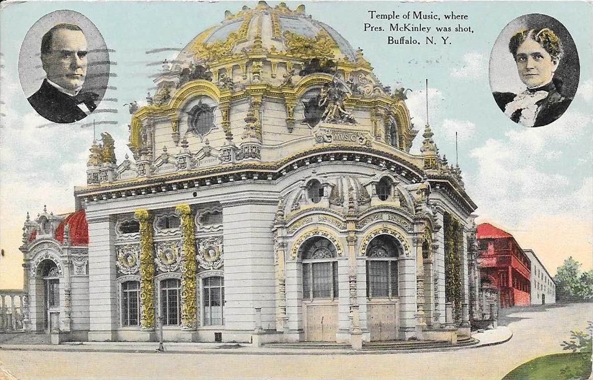 Buffalo. Temple of Music, where President McKinley was shot, 1911