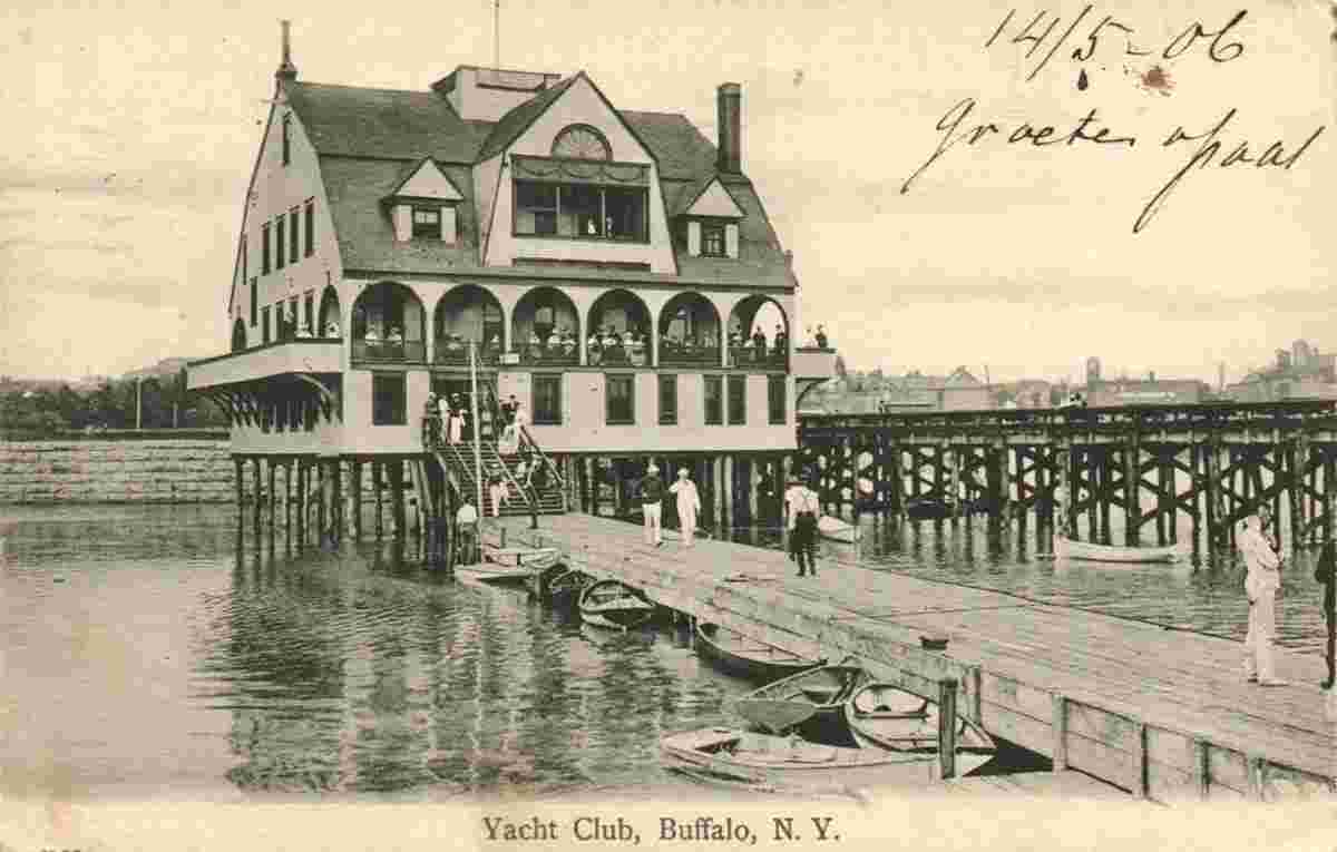 Buffalo. Yacht club, 1906