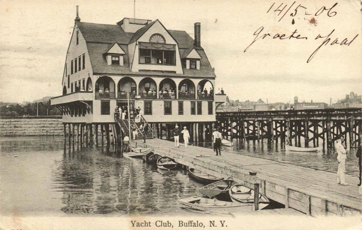 Buffalo. Yacht club, 1906
