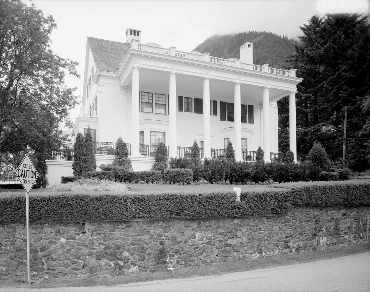 Juneau. Alaska's Governor's Mansion, 716 Calhoun Avenue