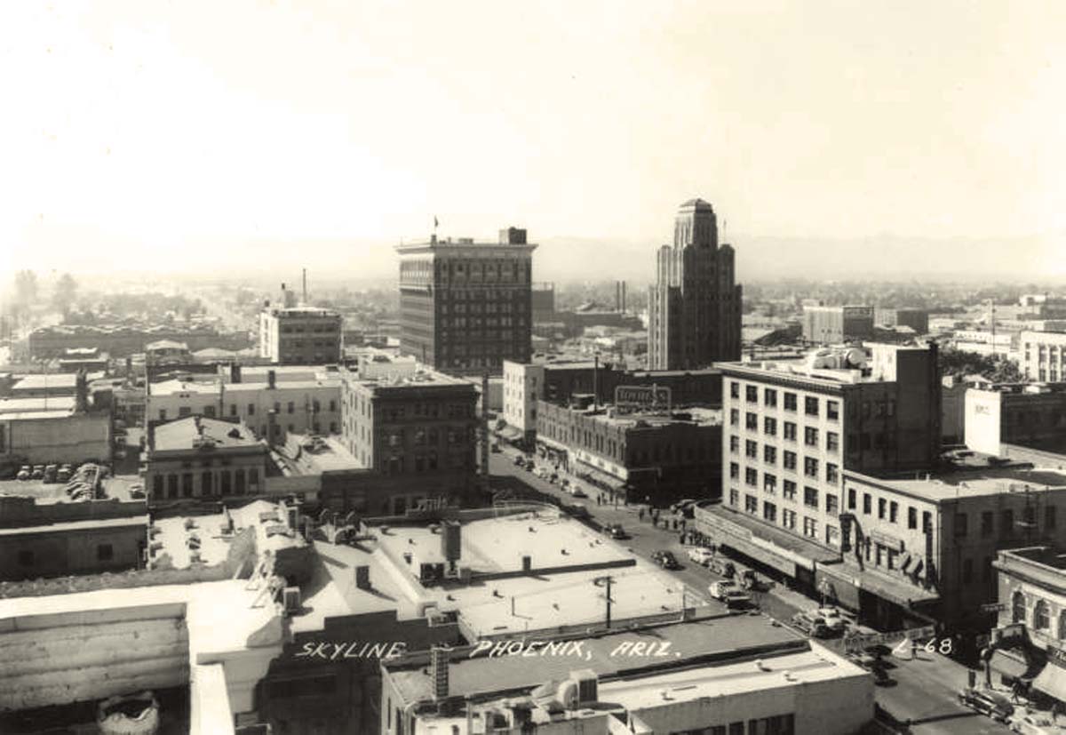 Phoenix. Panorama of city