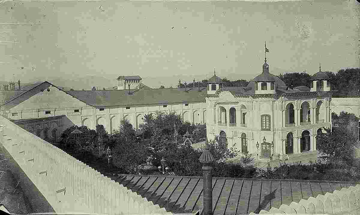 Kabul. Emir Adb or-Rahman's garden house
