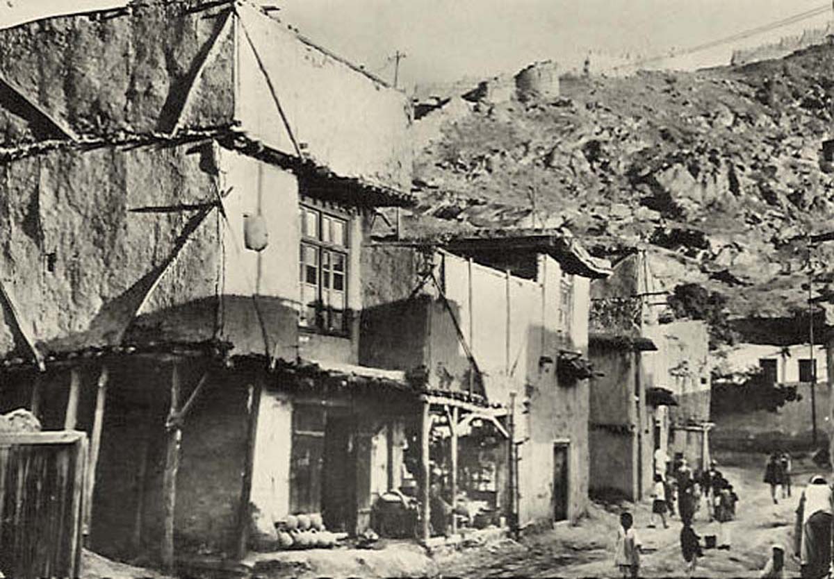 Kabul. The Old City and its walls (5th Century)