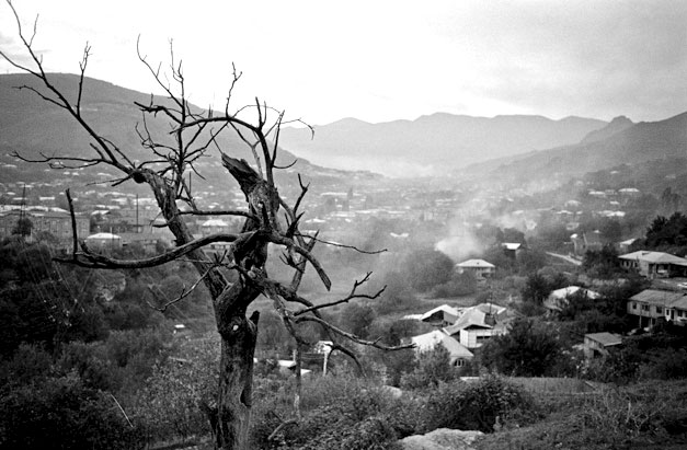 Goris. Panorama of the city