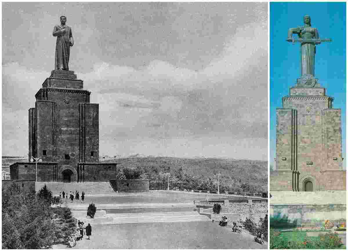 Yerevan. Monument to IV Stalin