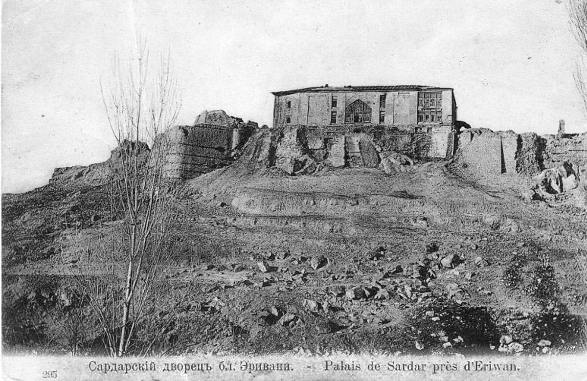 Yerevan. Inside Sardar Palace, end of the XIX century