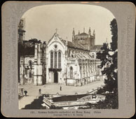 Hong Kong. Roman Catholic cathedral, between 1900 and 1910