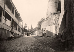Tbilisi. Botanical Garden Gate and Fortress Ruins