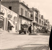 Tel Aviv. Panorama of the city street, between 1920 and 1946