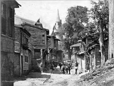 Istanbul. The side streets of the city
