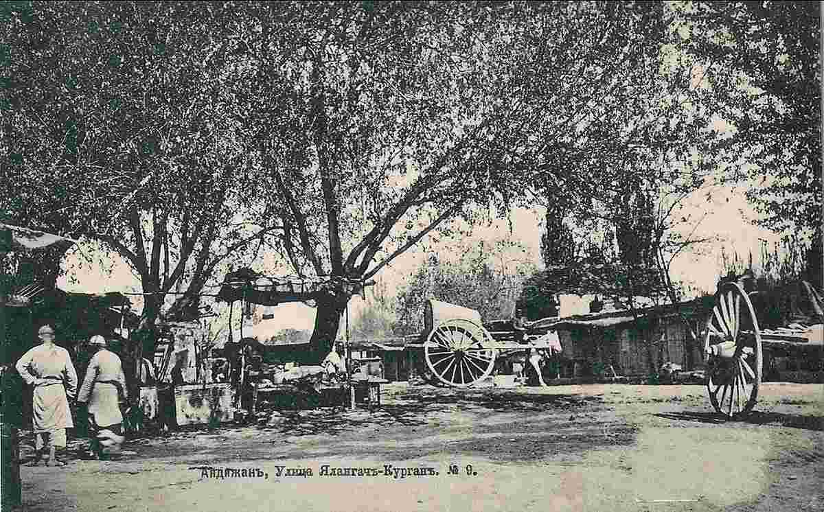 Andijan. Yalangach-Kurgan Street