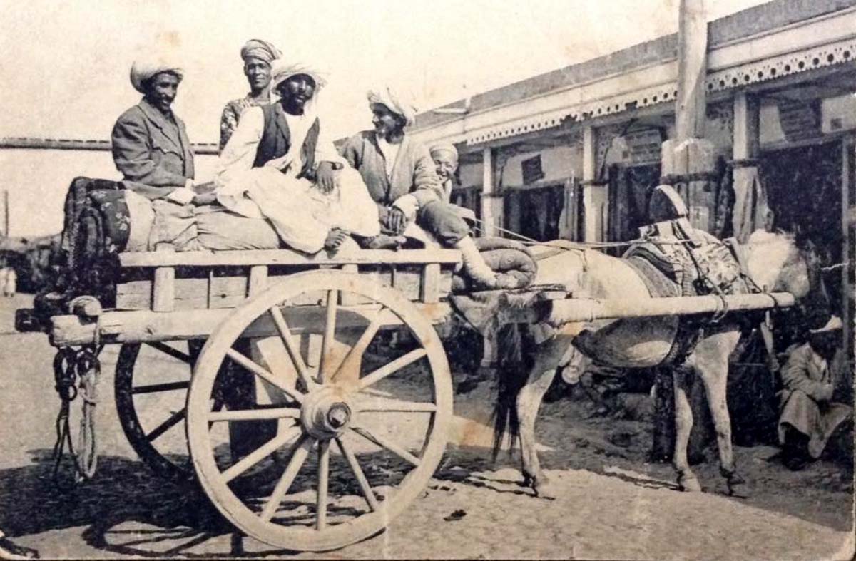 Bukhara. Afghans in the market
