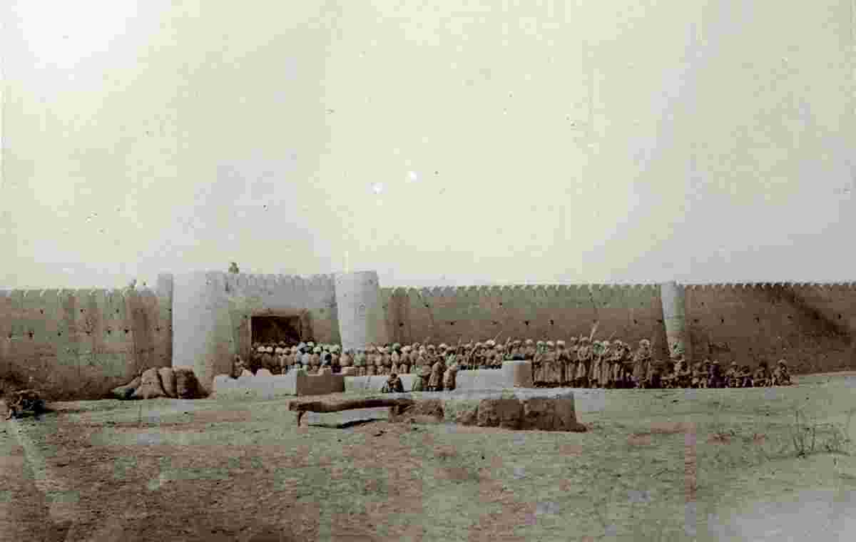 Bukhara. General view of the Gabakli fortress