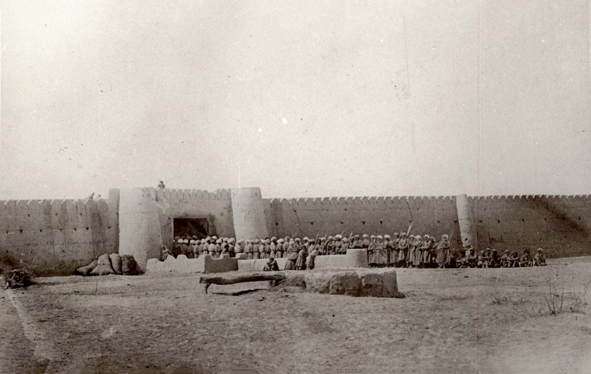 Bukhara. General view of the Gabakli fortress