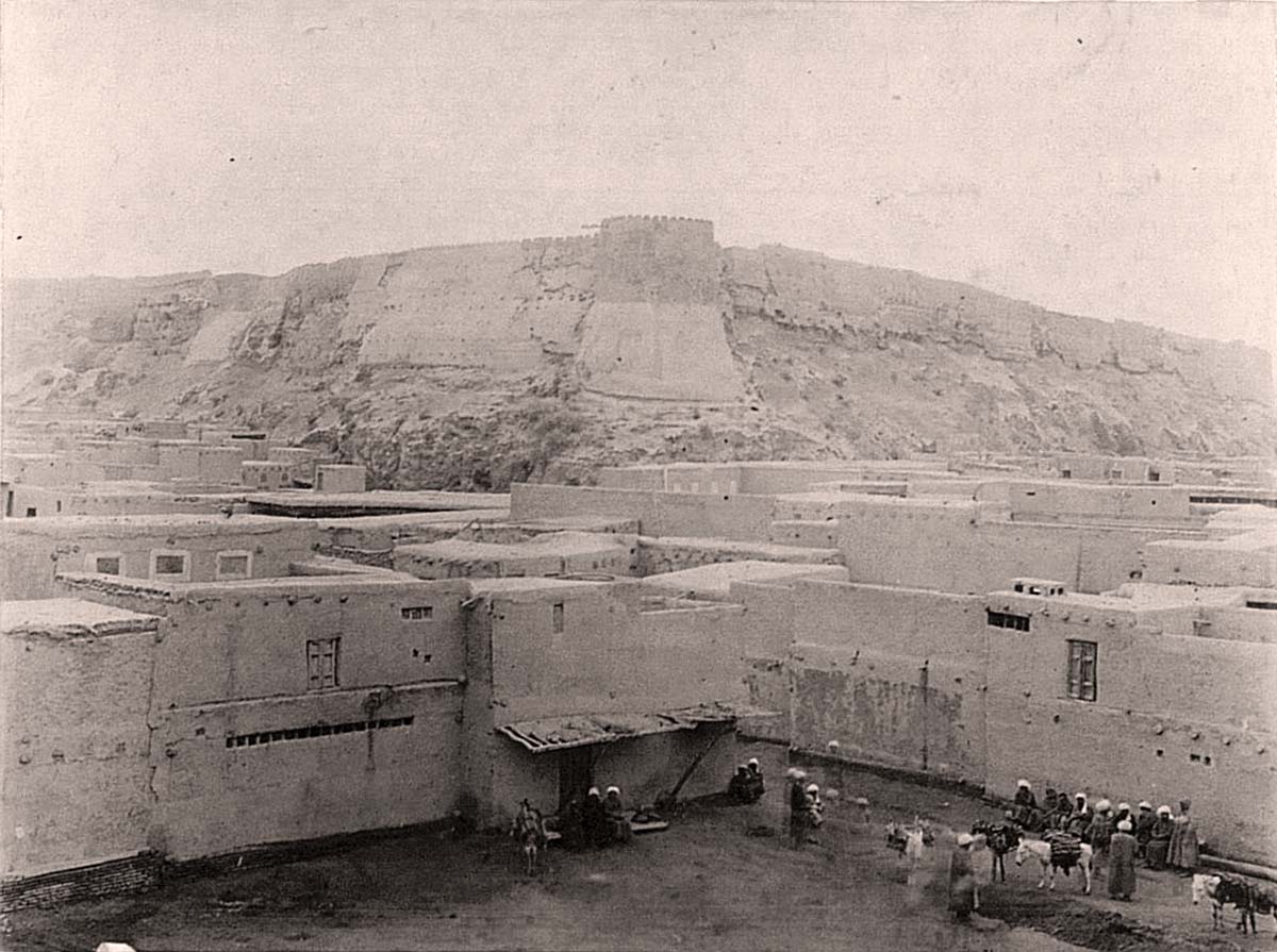 View of Bukhara from the city wall