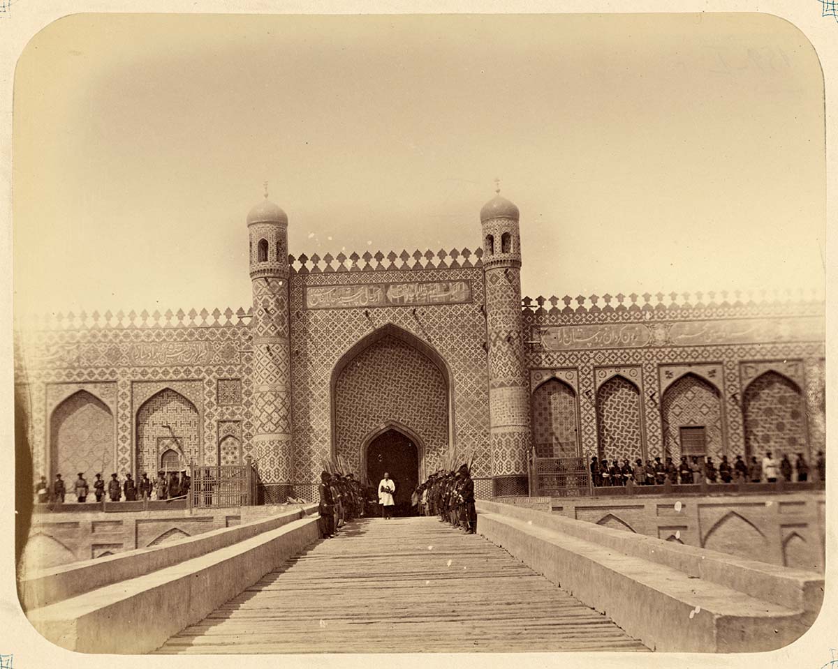 Kokand. Palace of Said Muhammad Khudayar Khan (Urdu), between 1865-1872