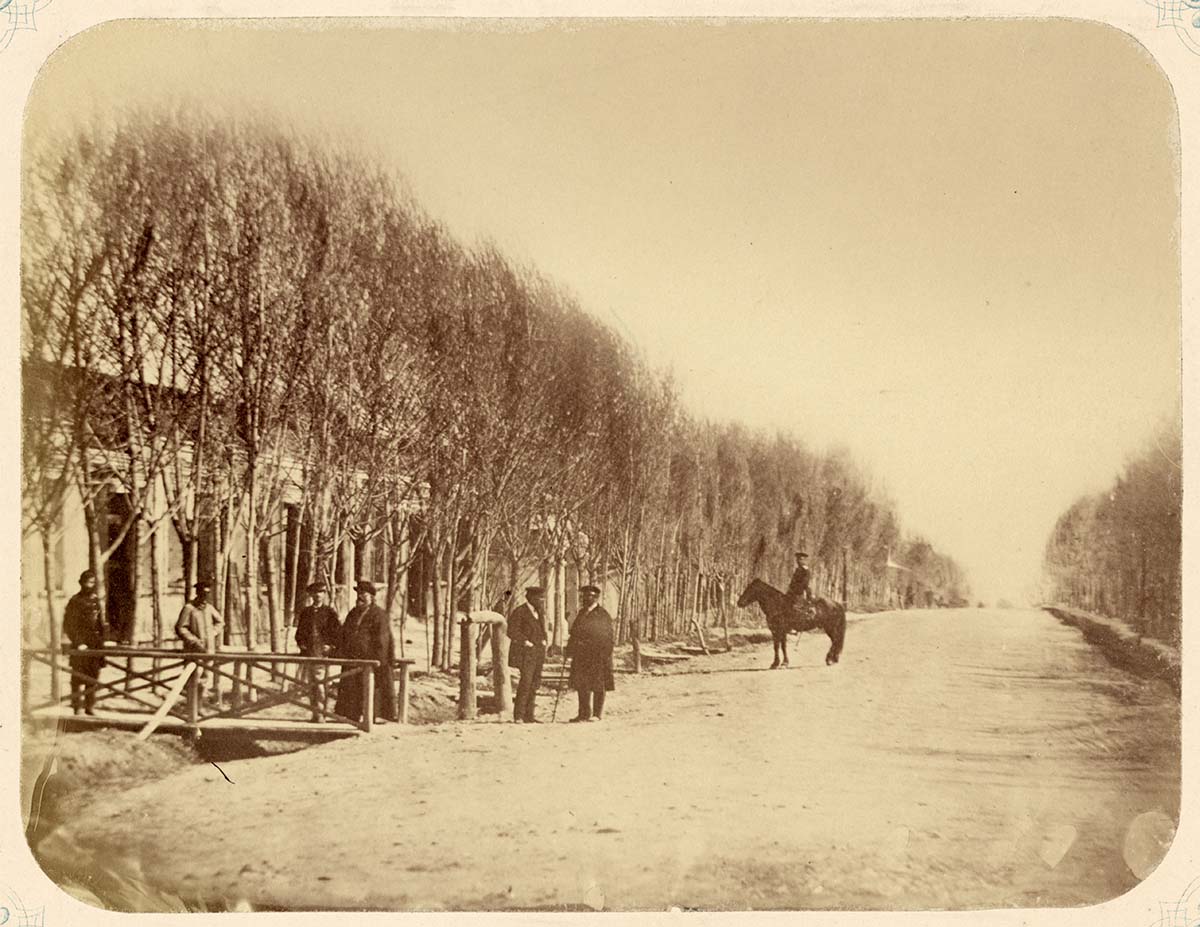 Tashkent. Moscow Street, between 1865 and 1872