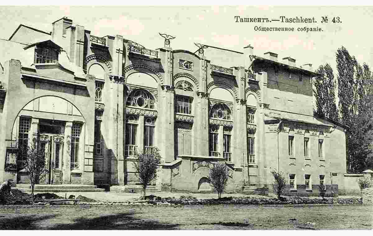 Tashkent. Public meeting