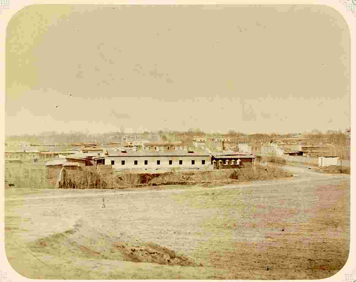 Tashkent. Russian part of the city, between 1865 and 1872